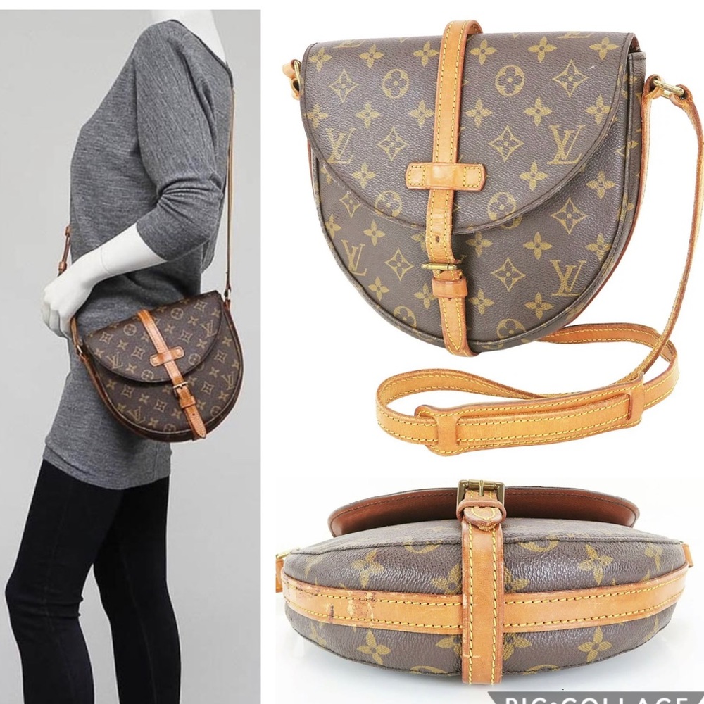 👜 LOUIS VUITTON Authentic Crossbody Chantilly MM